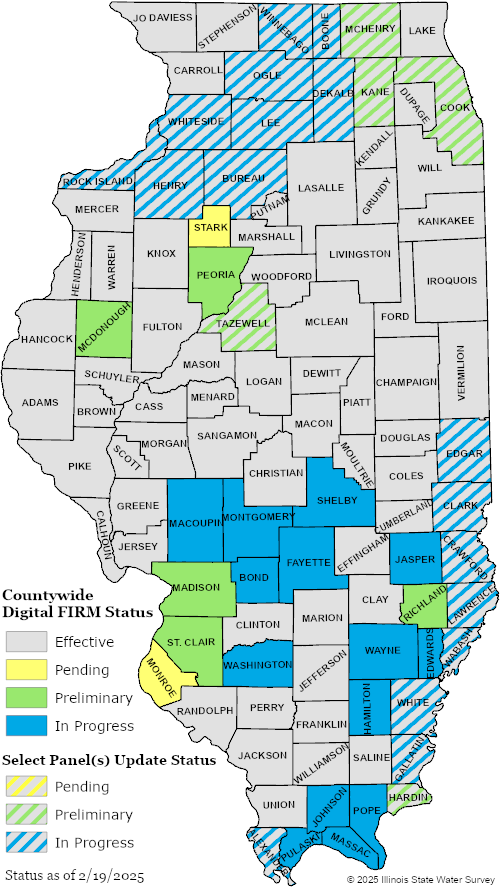 Illinois County Map