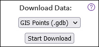 Screenshot of download pane