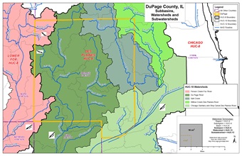 County HUC 8-10-12 Map