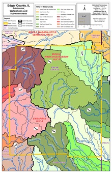 County HUC 8-10-12 Map