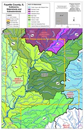 County HUC 8-10-12 Map