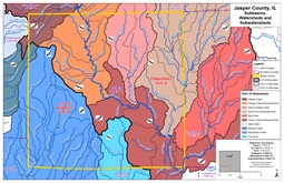 County HUC 8-10-12 Map