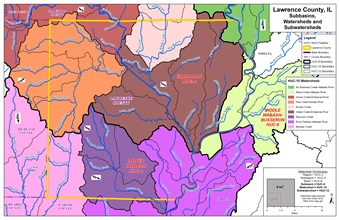 County HUC 8-10-12 Map