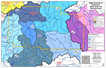 County HUC 8-10-12 Map