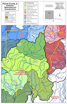 County HUC 8-10-12 Map