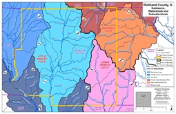 County HUC 8-10-12 Map