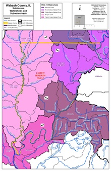 County HUC 8-10-12 Map
