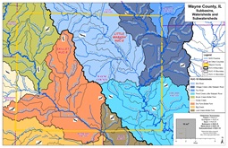 County HUC 8-10-12 Map