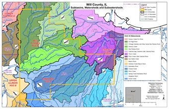 County HUC 8-10-12 Map
